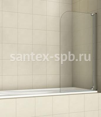 Шторка для ванны стеклянная RGW SC-01 90х150 распашная