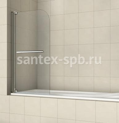 Шторка на ванну стеклянная RGW SC-02