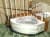акриловая ванна акватек сириус 164x164