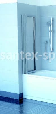 шторка для ванной ravak vs3 115 стекло прозрачное