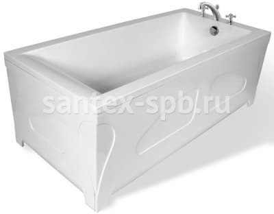 ванна из литьевого мрамора эстет дельта 1900х900