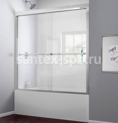 шторка для ванны стеклянная rgw sc-60 170х150