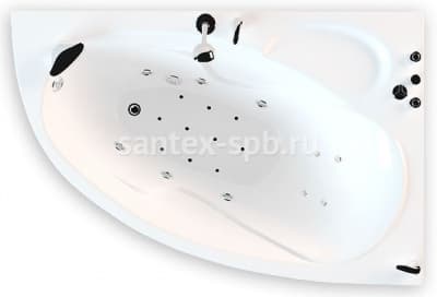 акриловая ванна тритон кайли 150x100 левая