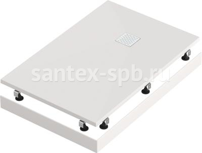 Душевой поддон из искусственного камня Essentia 1100х800 БЕЛЫЙ