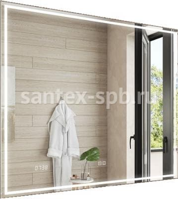 Зеркало для ванной сенсорное Vigo MARTA LUX 100х70
