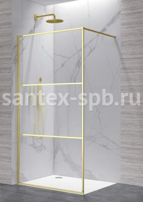 Душевая перегородка RGW WA-09GB 900x2000 золото