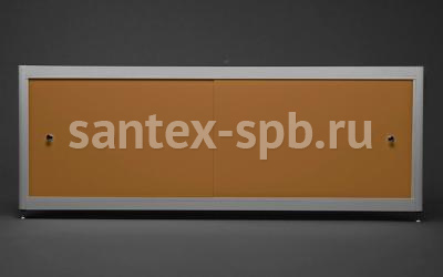 Экран под ванну A-Screen БРОНЗА 2 шторки 170 - 200