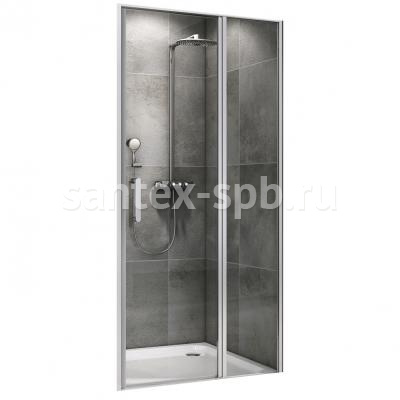 Душевая дверь в нишу ABBER AG04130S 130x195 распашная