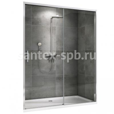 Душевая дверь в нишу ABBER AG93150 150x200 раздвижная