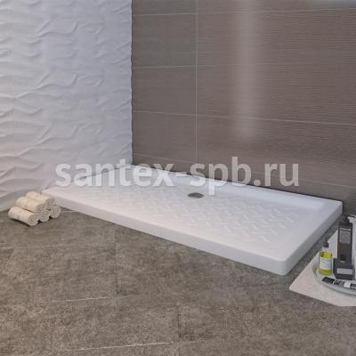 Душевой поддон керамический прямоугольный RGW CR 120x80