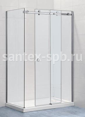 Душевое ограждение прямоугольное GlassWare TYPE-52 100x80