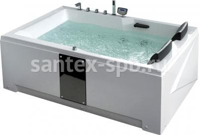 Акриловая ванна с гидромассажем Gemy G9061 new K 180х120