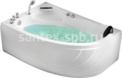 Акриловая ванна с гидромассажем Gemy G9009B L
