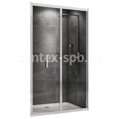 Душевая дверь в нишу ABBER AG07100 100x195 складная