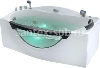 Акриловая ванна с гидромассажем Gemy G9072 K 170х92