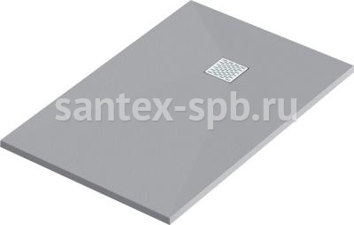 Душевой поддон из искусственного камня Essentia 1200х900 ГРАФИТ