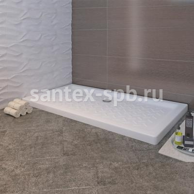 Душевой поддон керамический прямоугольный RGW CR 100x72
