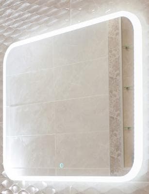 Зеркало для ванны с LED подсветкой DEMURE 92х69
