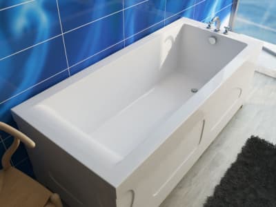 ванна из литьевого мрамора эстет дельта 1600х700