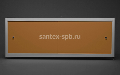 Экран под ванну A-Screen БРОНЗА 2 шторки 170 - 200