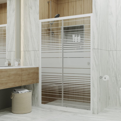 душевая дверь из стекла тритон слайд 100x185