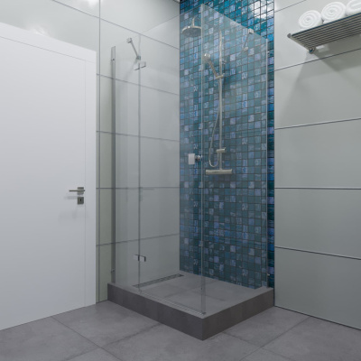 душевое ограждение прямоугольное тритон брава 120x80