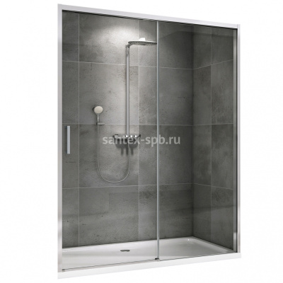 Душевая дверь в нишу ABBER AG93150 150x200 раздвижная