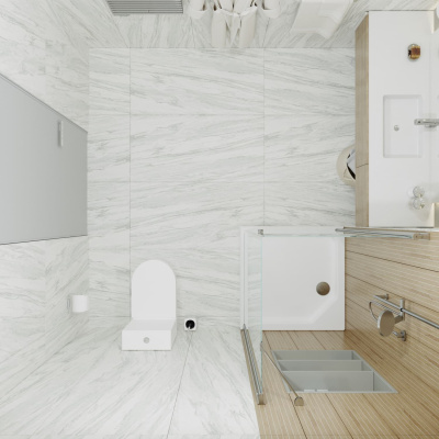 душевой уголок квадратный тритон форта 90x90