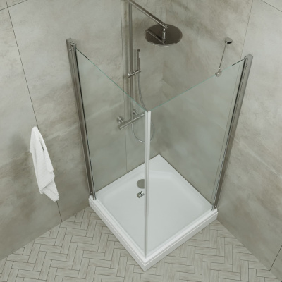 душевой уголок квадратный тритон форта 90x90