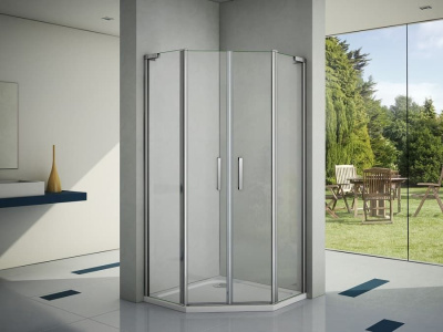 душевое ограждение bas пандора - pandora pnt-td 100x100