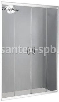 Душевая дверь в нишу GlassWare TYPE-22 160х200 Душевая дверь в нишу GlassWare TYPE-22 160х200