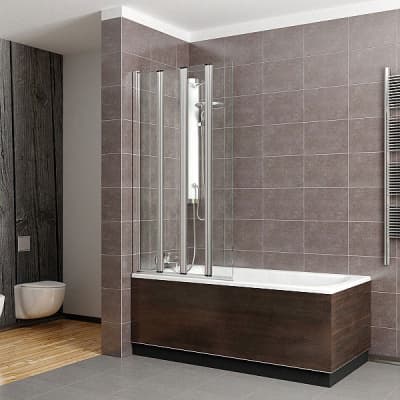 шторка для ванны стеклянная radaway eos pnw5 107