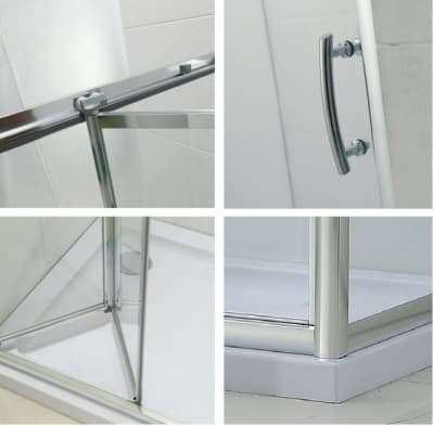 душевая дверь bandhours snow 90d 90х190