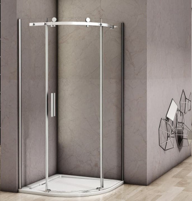 душевое ограждение bas altair-r (альтаир) 90x90