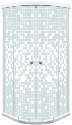 душевой уголок тритон полосы 100x100 без поддона