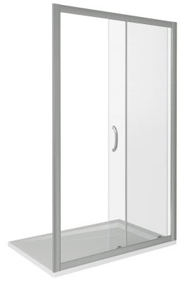 душевая дверь стеклянная bas infinity wtw 140х185