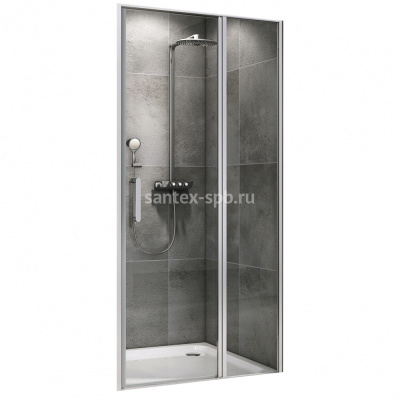 Душевая дверь в нишу ABBER AG04140S 140x195 распашная