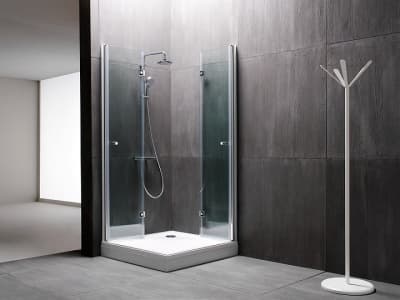 душевое ограждение(уголок) kolpa san terra flat tkk 90х90