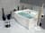 акриловая ванна акватек гелиос 180x90