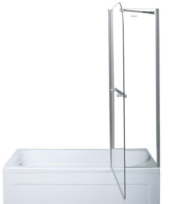 шторка для ванны стеклянная aquanet sg-1200