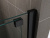 душевая перегородка сдвижная abber ag09120b 120x200 чёрная