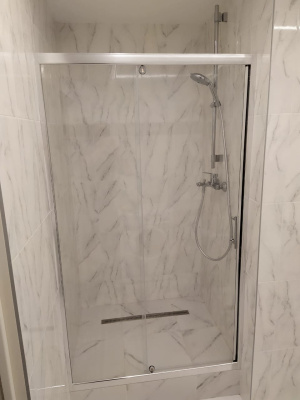 душевая дверь в нишу распашная a-59 90x190