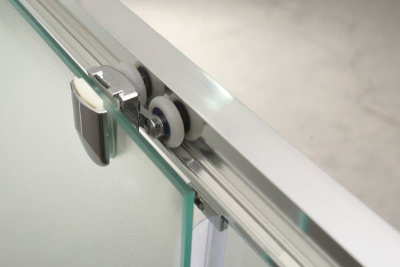 душевая дверь раздвижная belbagno uno-bf-1-150-c-cr 150x185