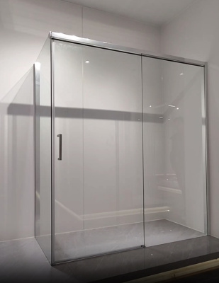 душевая дверь в нишу abber ag93160 160x200 раздвижная