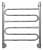 Полотенцесушитель водяной Сунержа ЭЛЕГИЯ 600х500