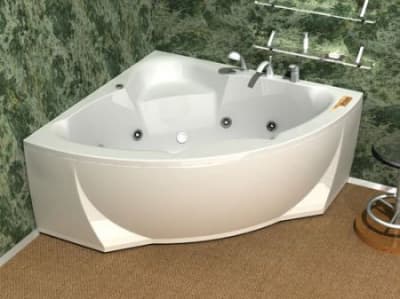 акриловая ванна акватек поларис 1 140x140