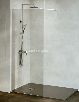 Душевая перегородка RGW WA-002W 700x1950 белый профиль