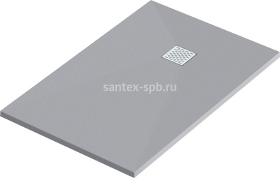 Душевой поддон из искусственного камня Essentia 1600х900 ГРАФИТ