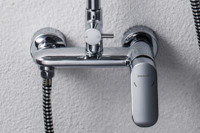 душевая система со смесителем bravat opal c f9125183cp-a1-rus