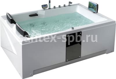 акриловая ванна с гидромассажем gemy g9061 new o 180х120